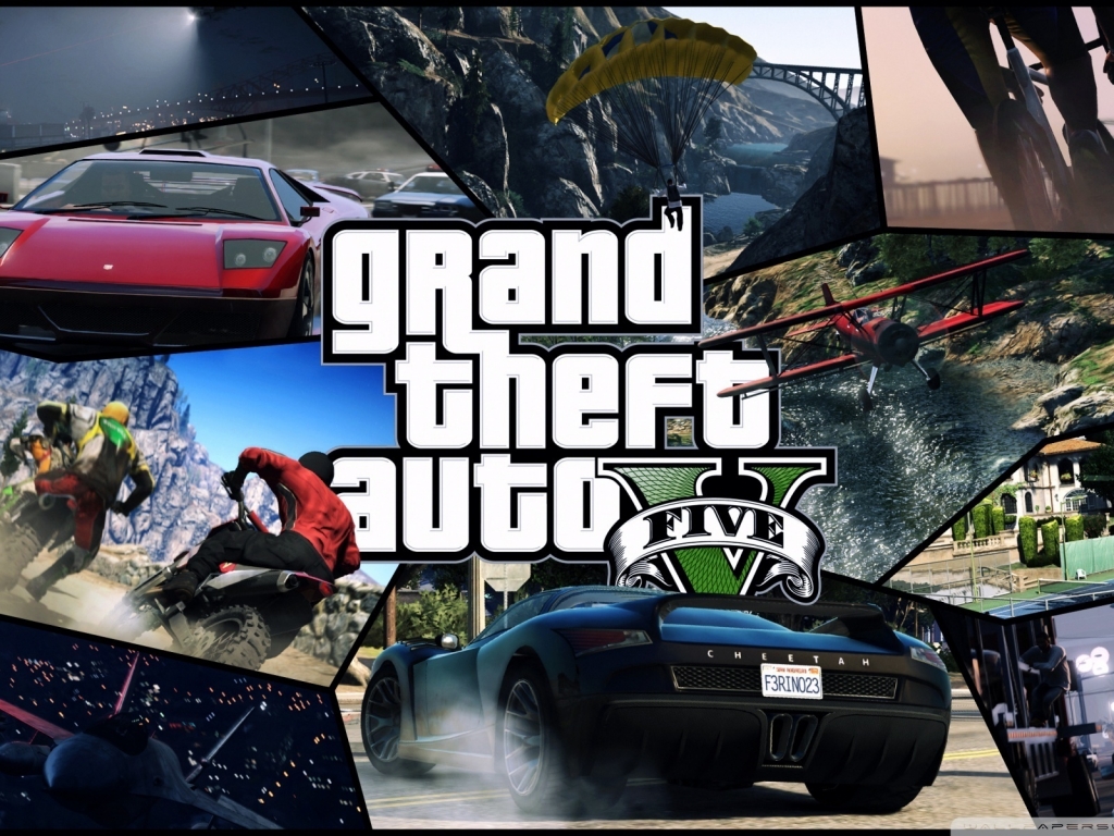 Grand Theft Auto 5  for 1024 x 768 resolution
