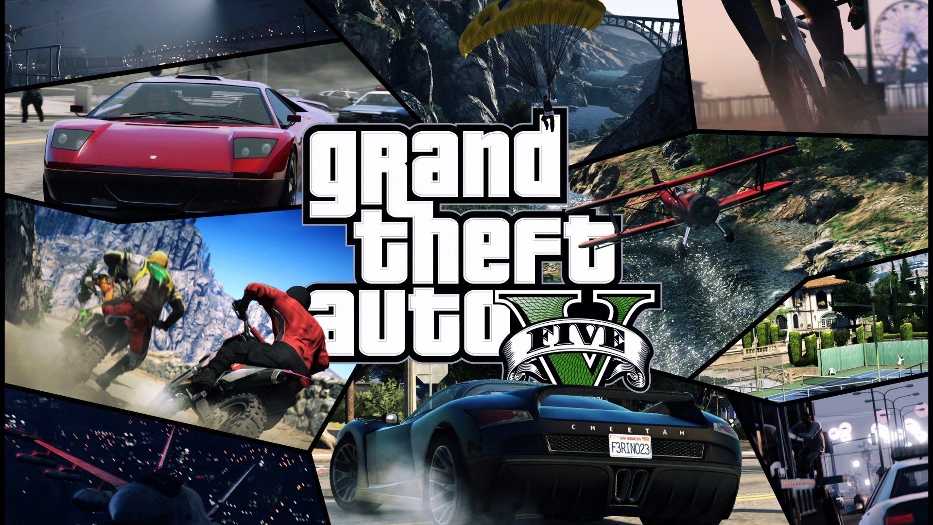 Grand Theft Auto 5  for 1920 x 1080 HDTV 1080p resolution