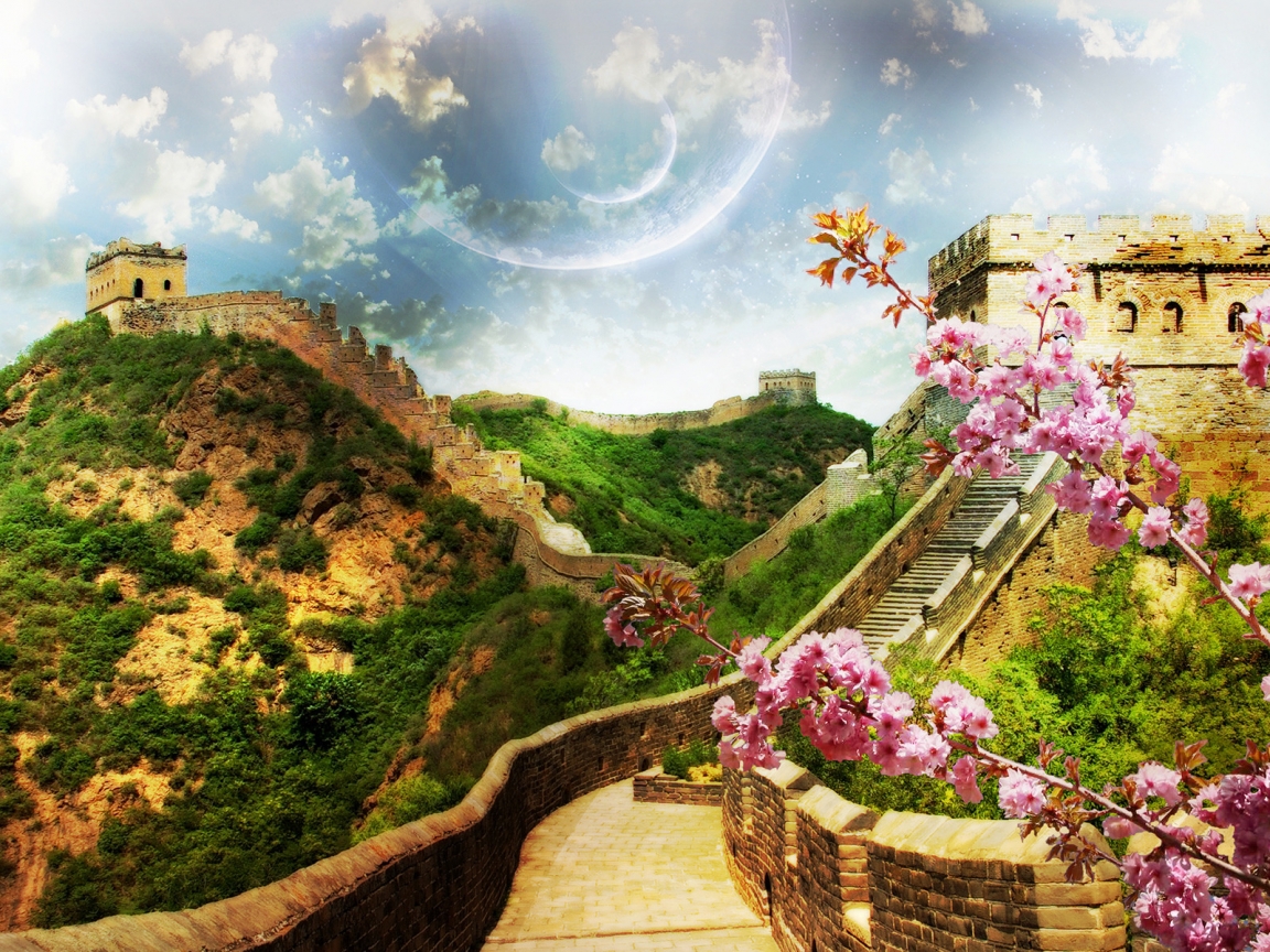 Great Wall for 1152 x 864 resolution