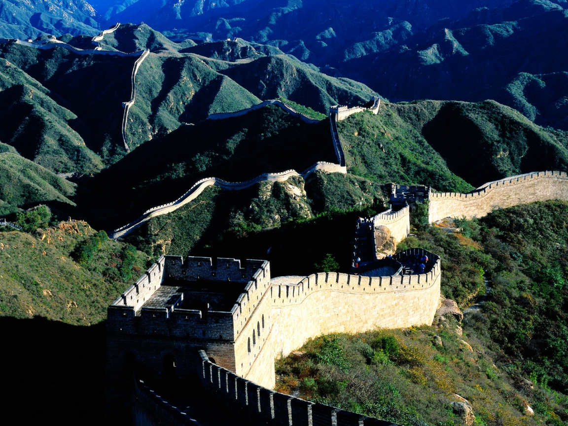 Great Wall of China for 1152 x 864 resolution