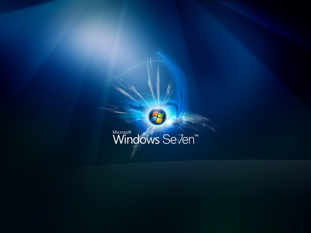 Great Windows Seven for 1024 x 768 resolution