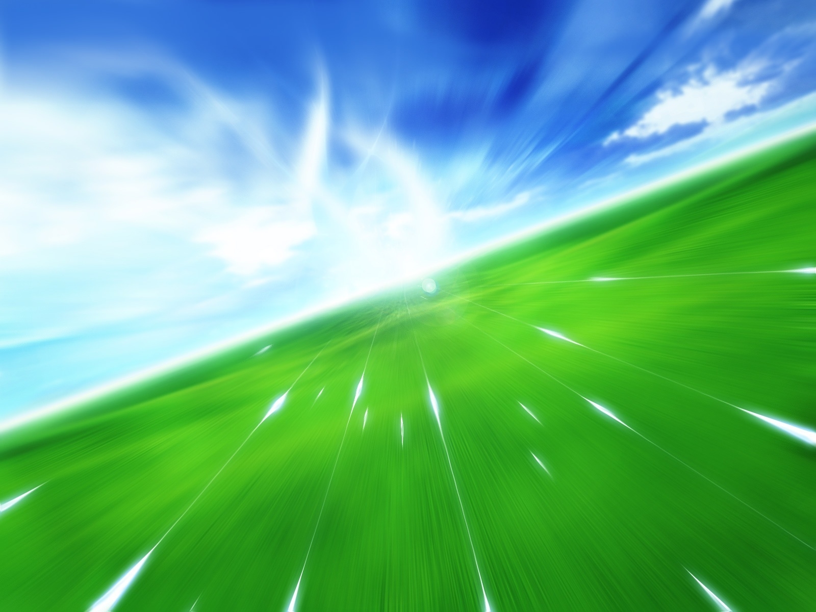 Green Fields for 1600 x 1200 resolution
