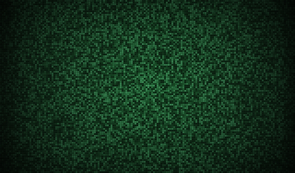 Green Mosaic for 1024 x 600 widescreen resolution