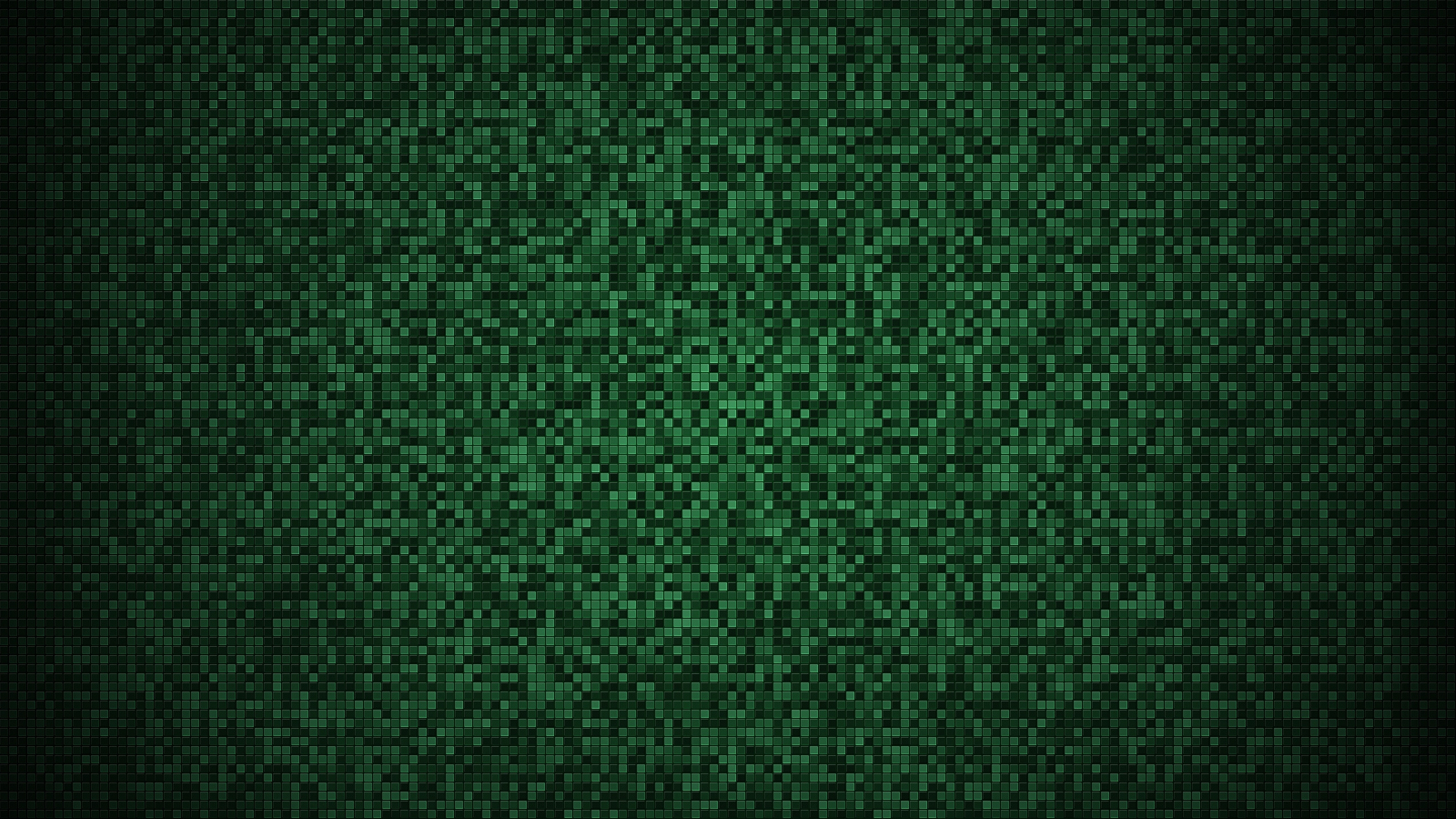 Green Mosaic for 2560x1440 HDTV resolution