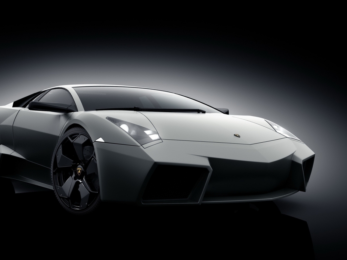 Grey Lamborghini Reventon for 1152 x 864 resolution
