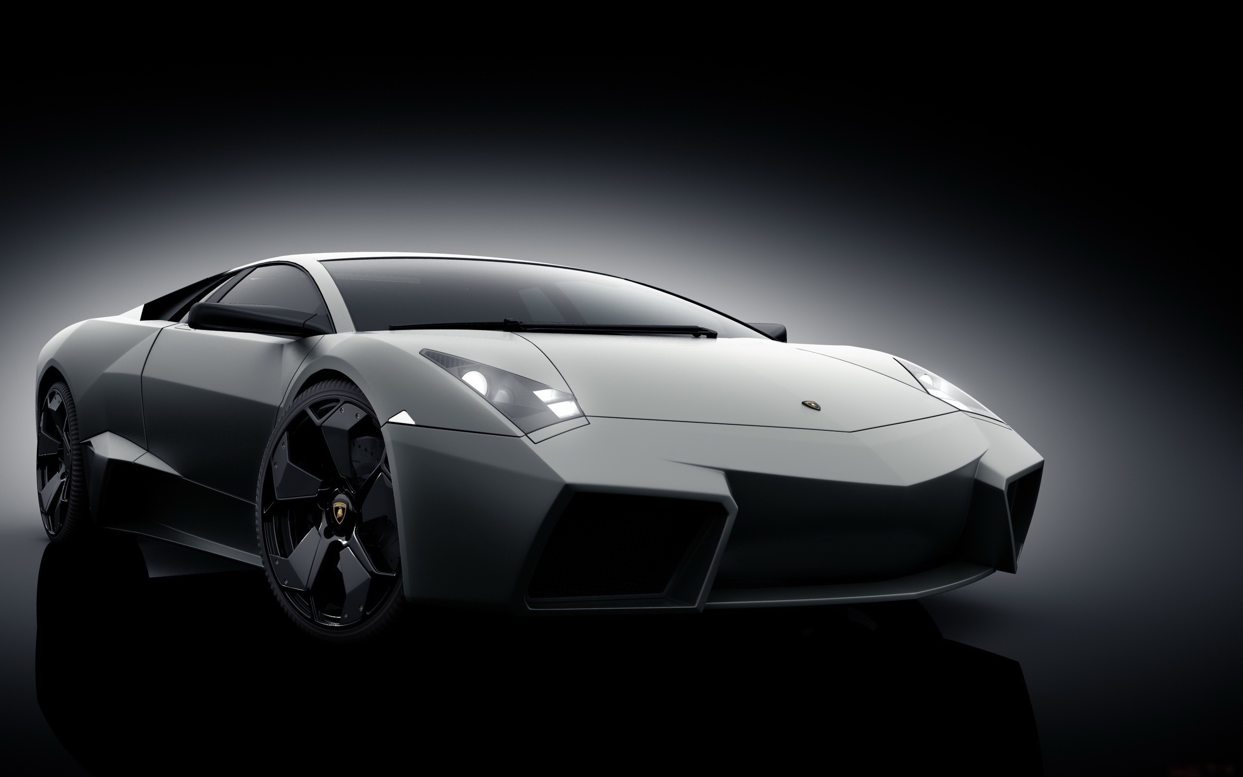 Grey Lamborghini Reventon for 2560 x 1600 widescreen resolution