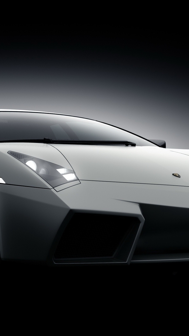 Grey Lamborghini Reventon for 640 x 1136 iPhone 5 resolution