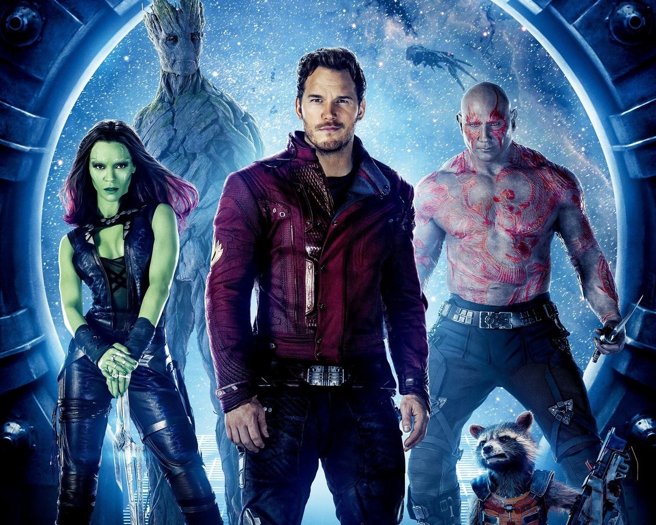 Guardians of the Galaxy Characters  for 1280 x 1024 resolution