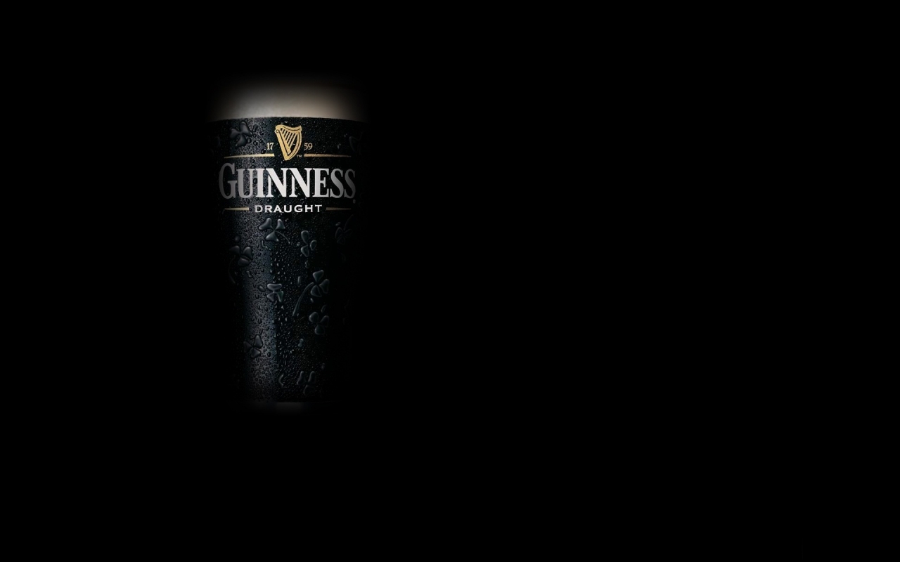 Guinness Beer for 1280 x 800 widescreen resolution