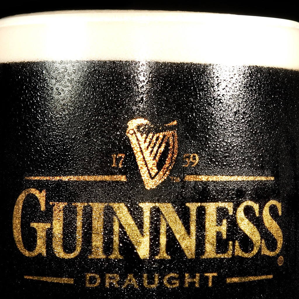 Guinness Draught for 1024 x 1024 iPad resolution