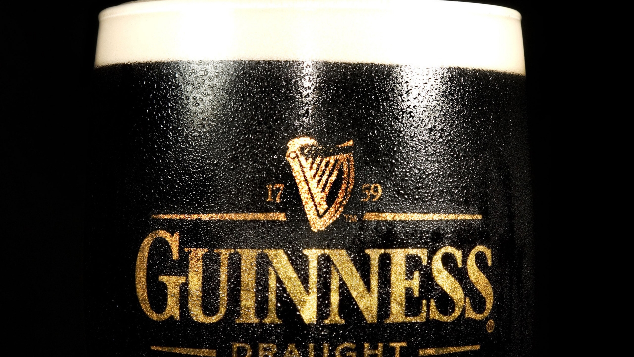 Guinness Draught for 1280 x 720 HDTV 720p resolution