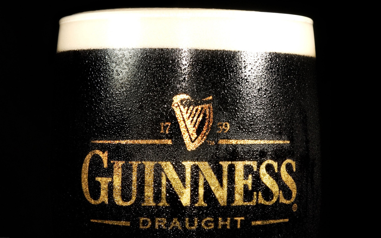 Guinness Draught for 1280 x 800 widescreen resolution