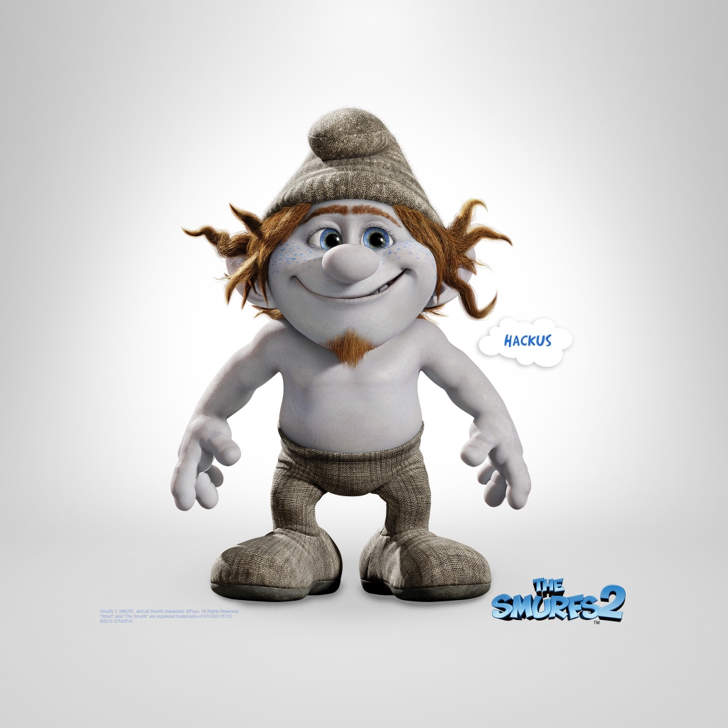 Hachus The Smurfs 2 for 1024 x 1024 iPad resolution