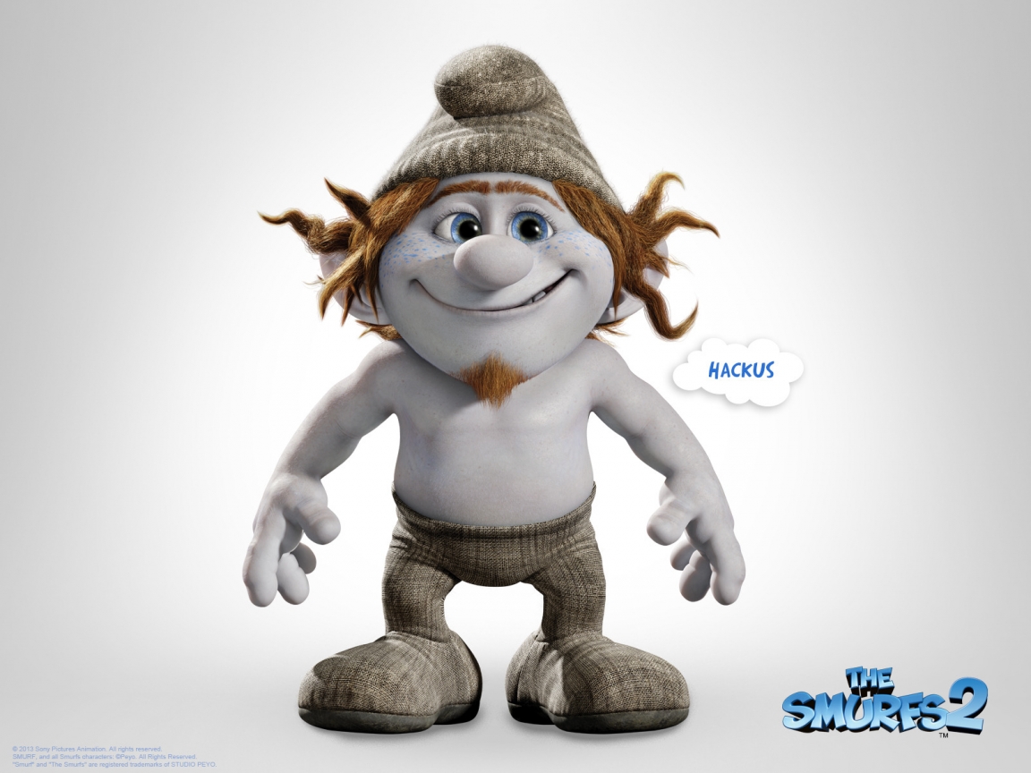 Hachus The Smurfs 2 for 1152 x 864 resolution
