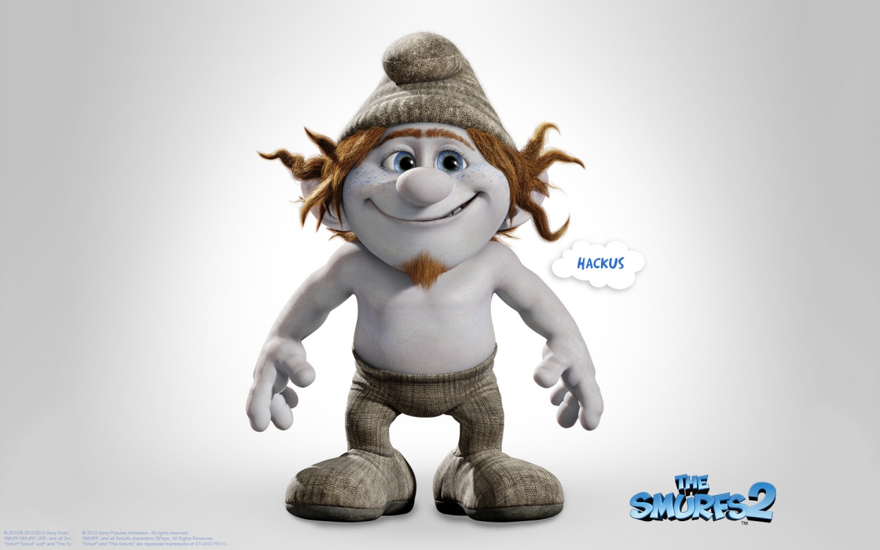 Hachus The Smurfs 2 for 1280 x 800 widescreen resolution