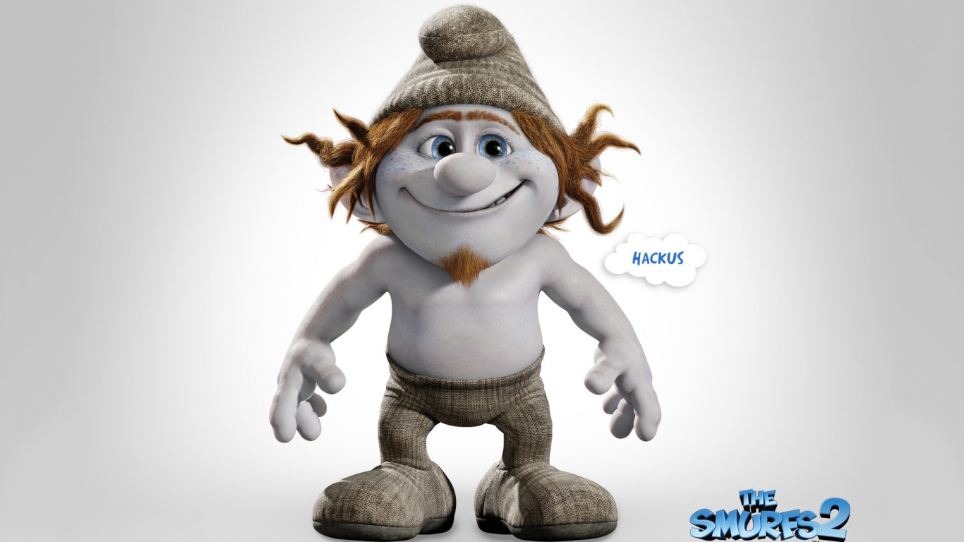 Hachus The Smurfs 2 for 1366 x 768 HDTV resolution