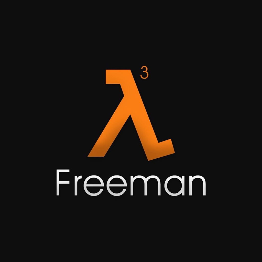 Half Life 3 Freeman for 1024 x 1024 iPad resolution