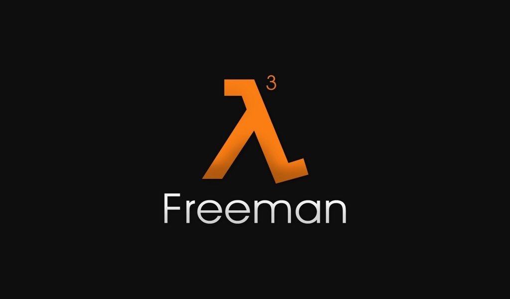 Half Life 3 Freeman for 1024 x 600 widescreen resolution