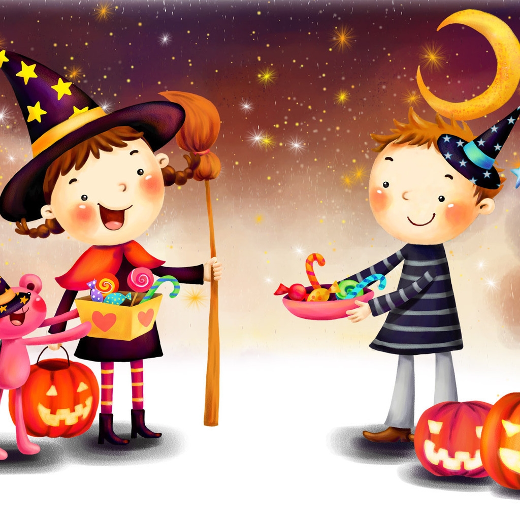 Halloween Night Tradition for 1024 x 1024 iPad resolution