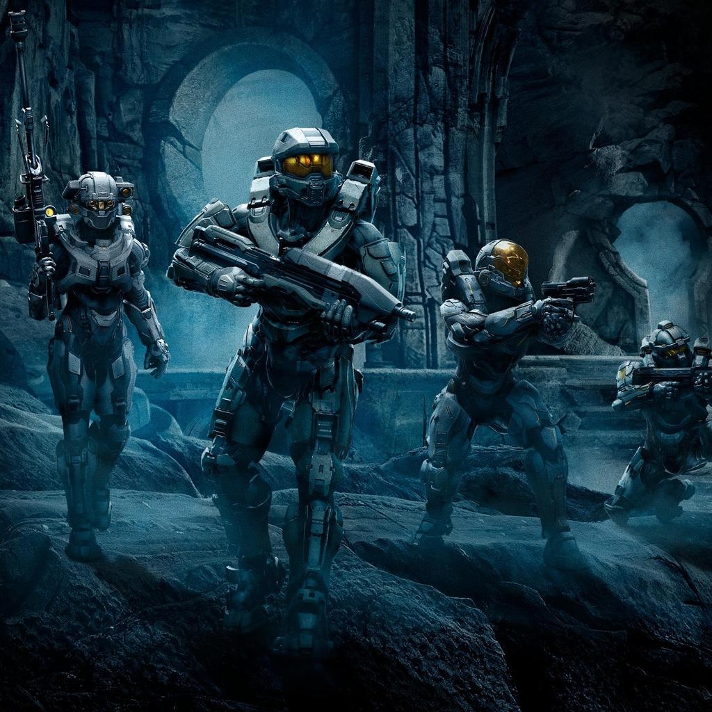 Halo 5 Characters for 1024 x 1024 iPad resolution