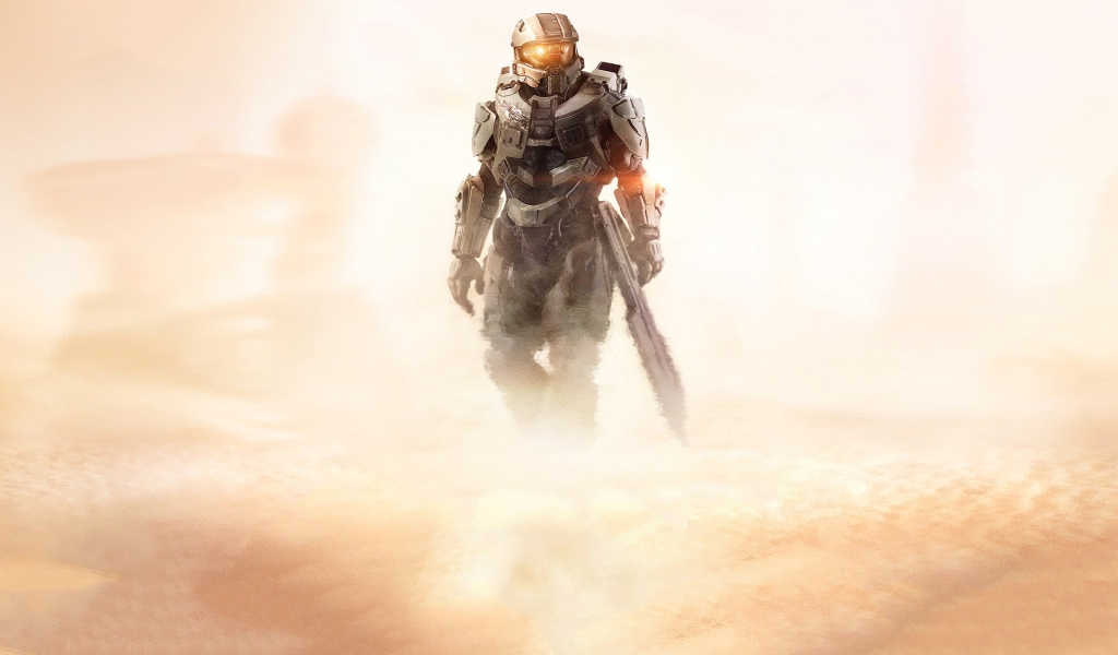Halo 5 Guardians for 1024 x 600 widescreen resolution
