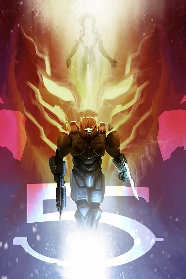 Halo 5 Poster for 640 x 960 iPhone 4 resolution