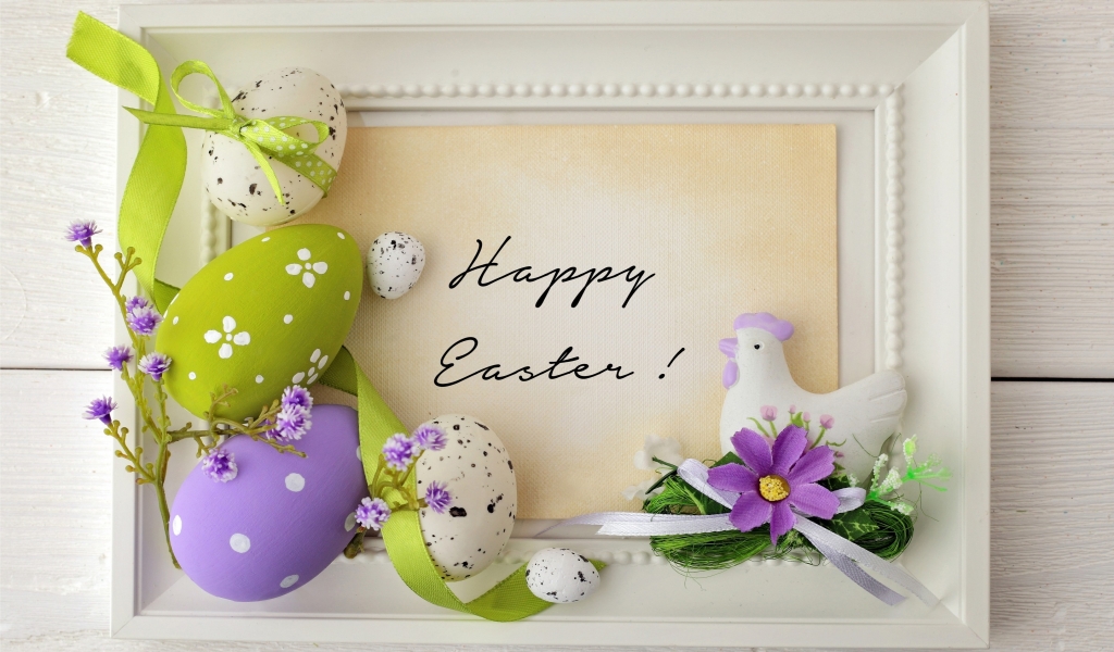 Happy Easter 2015 for 1024 x 600 widescreen resolution