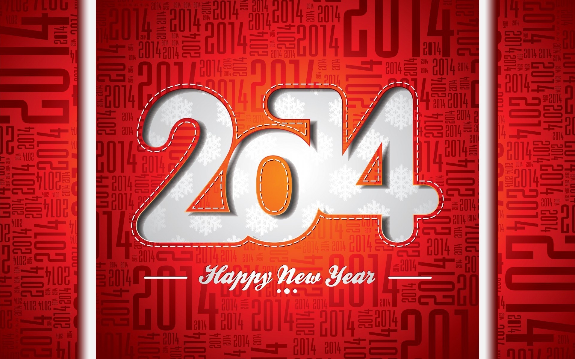 Happy New Year 2014 for 1920 x 1200 widescreen resolution