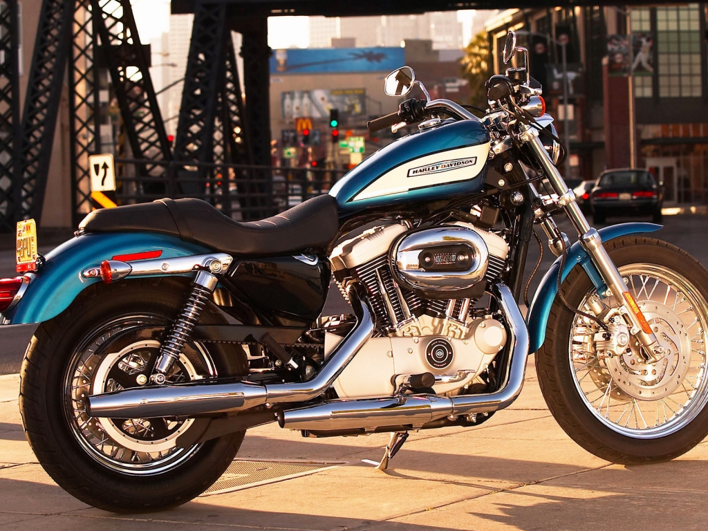 Harley Davidson 1200 for 1024 x 768 resolution