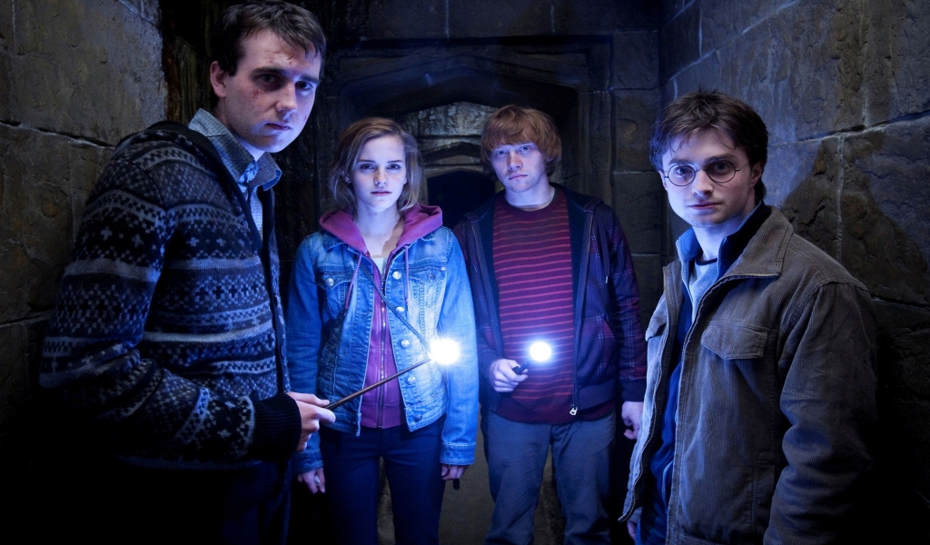Harry Potter Cast for 1024 x 600 widescreen resolution