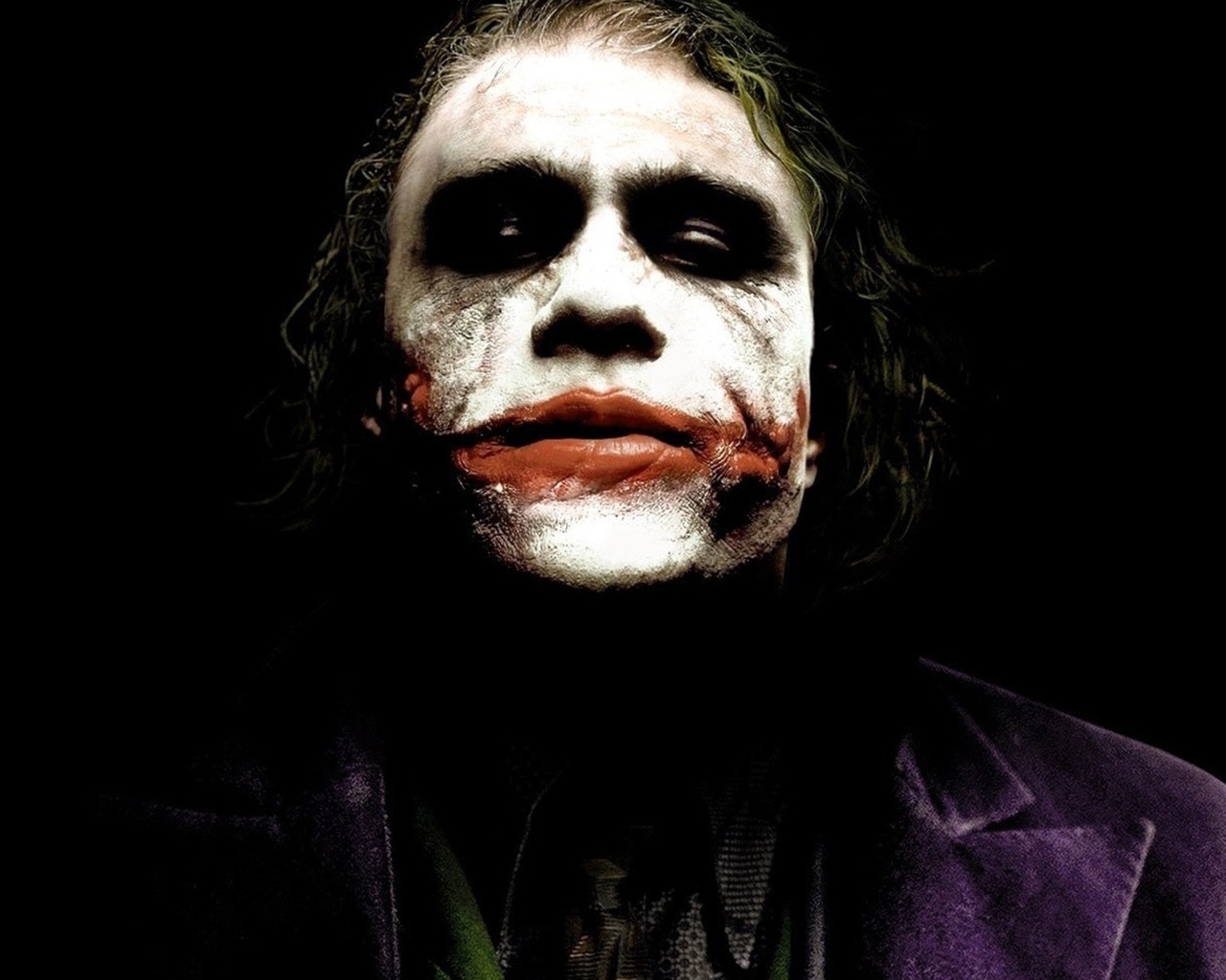 Heath Ledger The Joker for 1280 x 1024 resolution