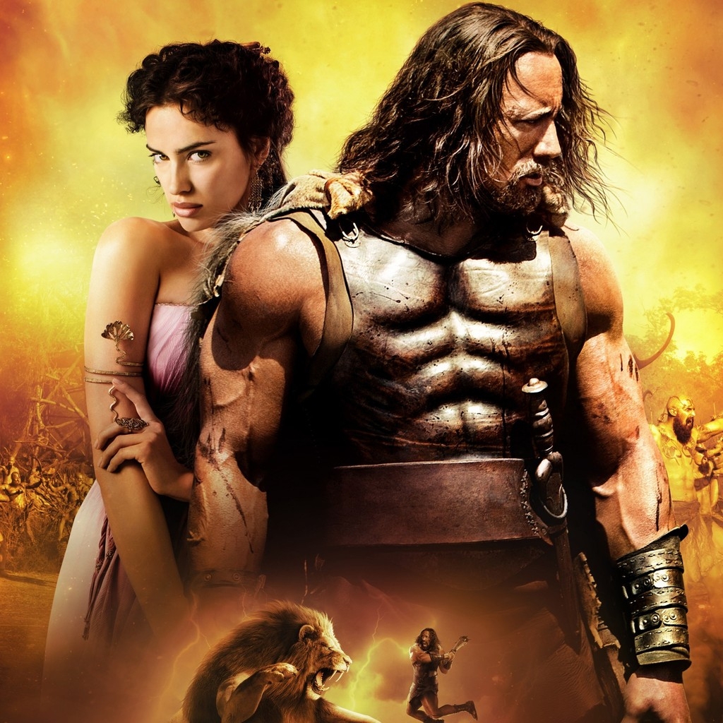 Hercules 2014 Movie Poster for 1024 x 1024 iPad resolution