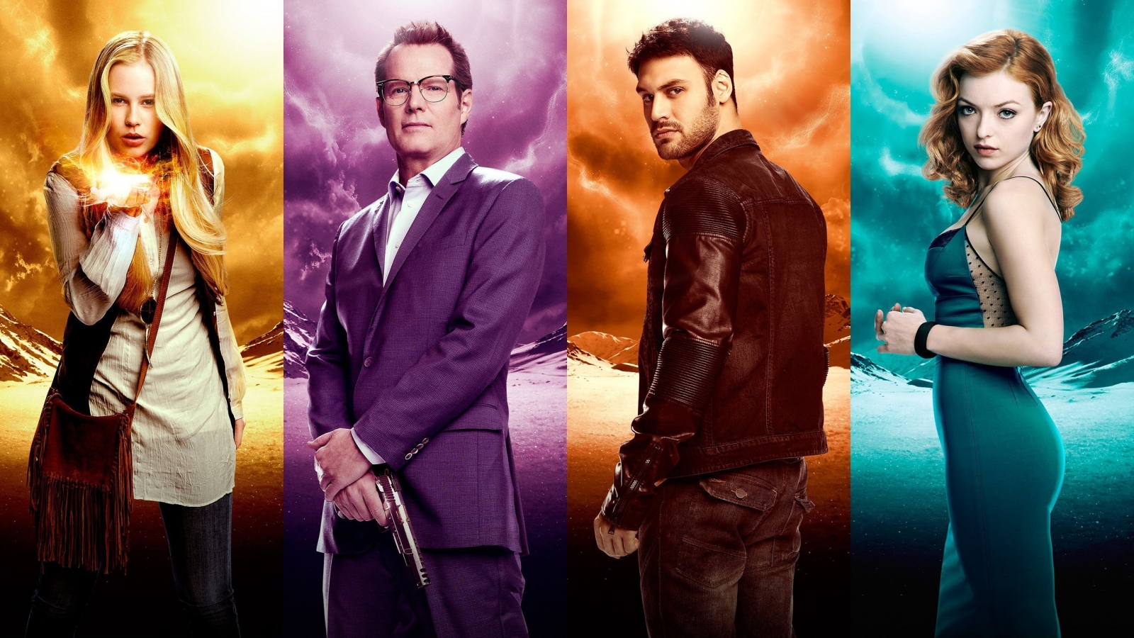 Heroes Reborn Cast for 1600 x 900 HDTV resolution