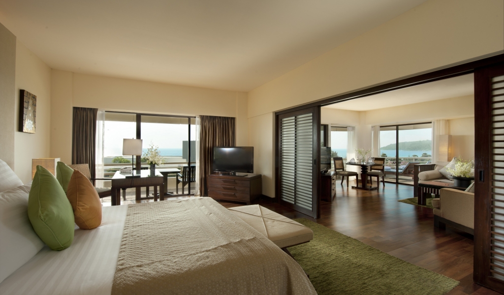 Hilton Room Design for 1024 x 600 widescreen resolution