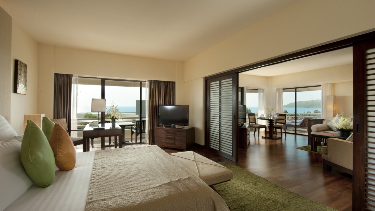Hilton Room Design for 1280 x 720 HDTV 720p resolution