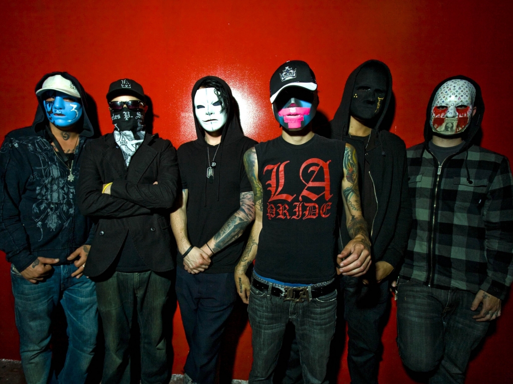 Hollywood Undead Band for 1024 x 768 resolution
