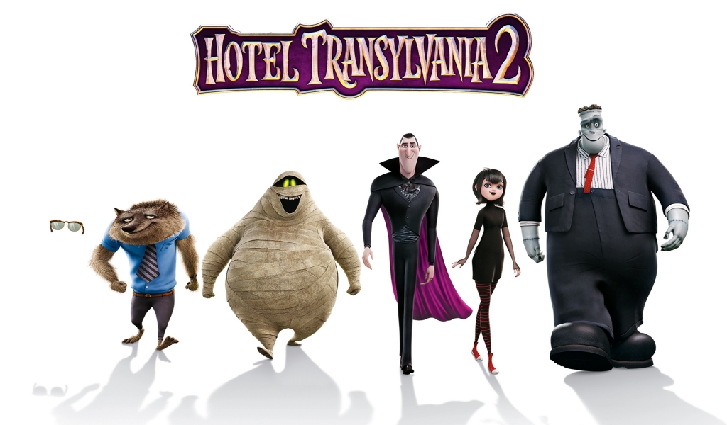 Hotel Transylvania 2 for 1024 x 600 widescreen resolution