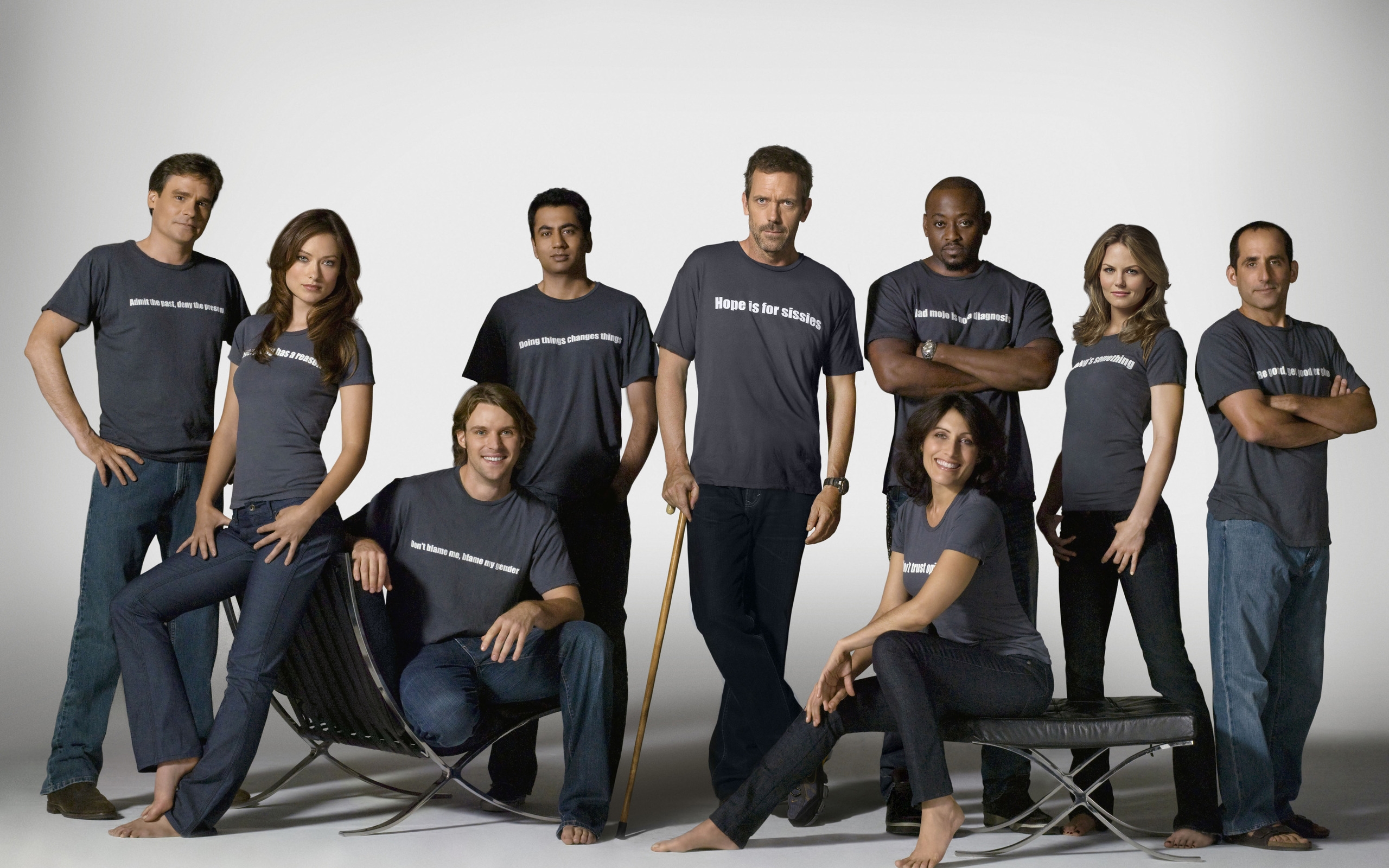 House MD Actors for 2560 x 1600 widescreen resolution