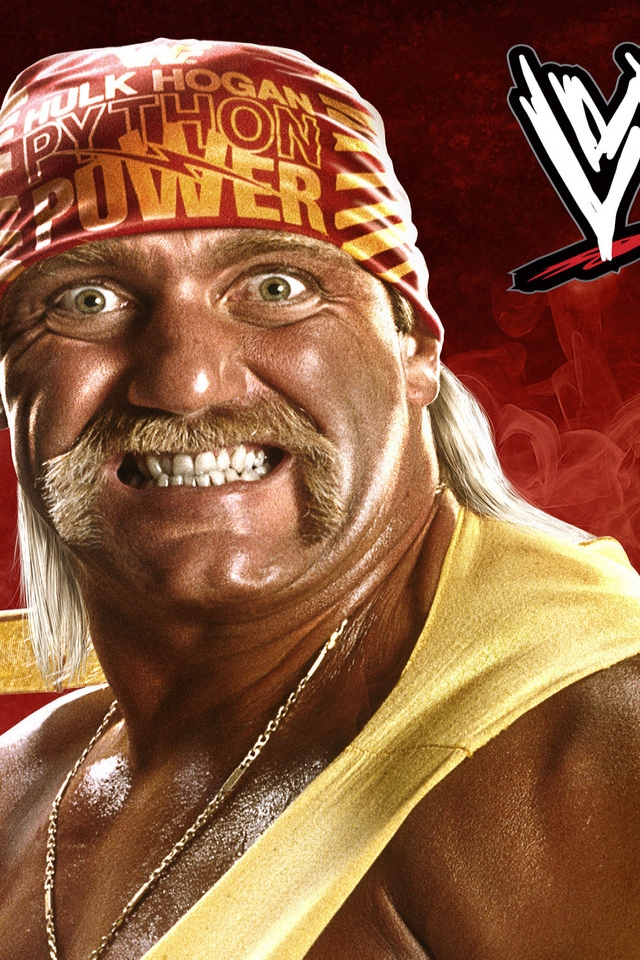 Hulk Hogan WWE2K14 for 640 x 960 iPhone 4 resolution