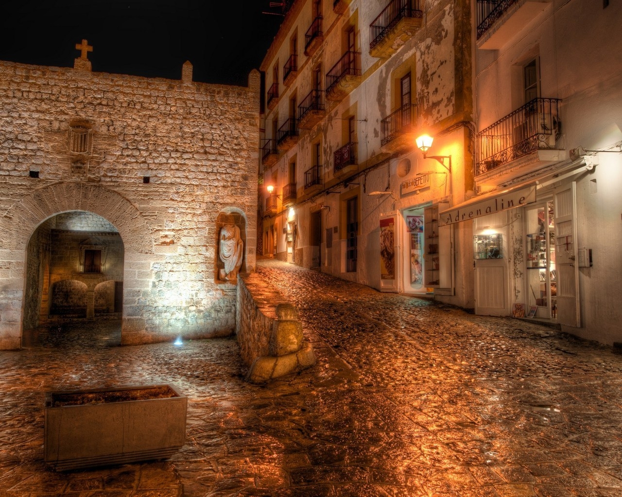 Ibiza Street for 1280 x 1024 resolution