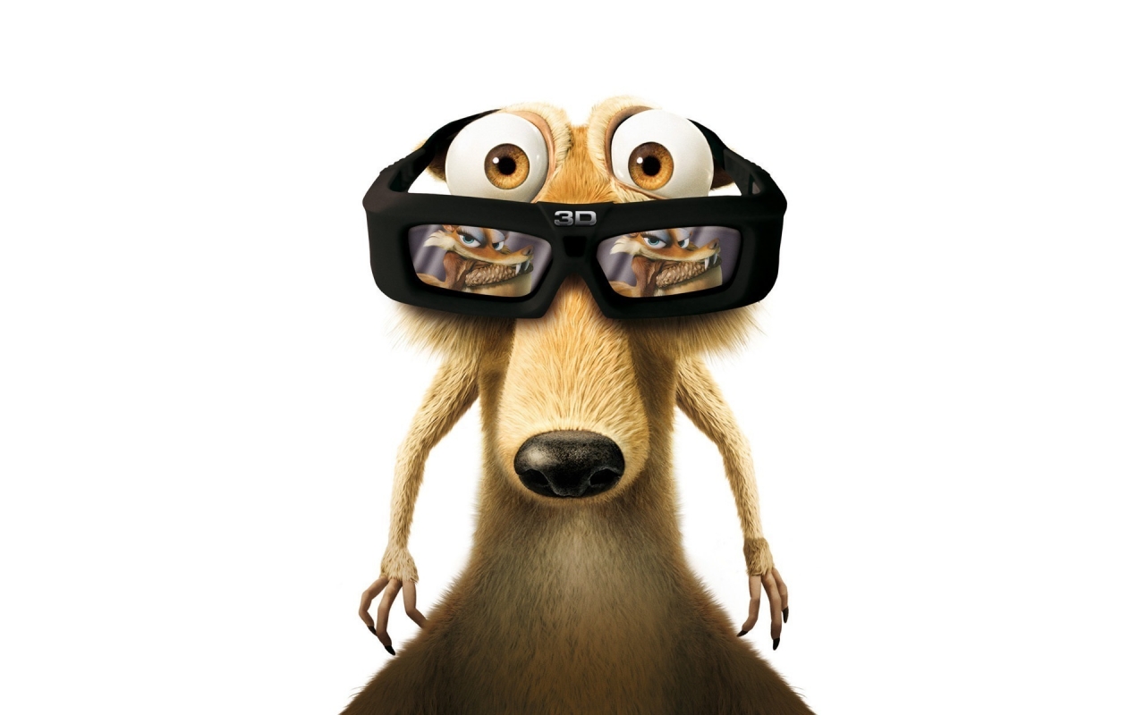 Ice Age 3D for 1280 x 800 widescreen resolution