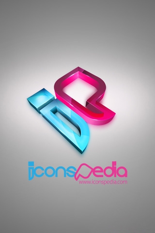 Iconspedia Logo for 320 x 480 iPhone resolution
