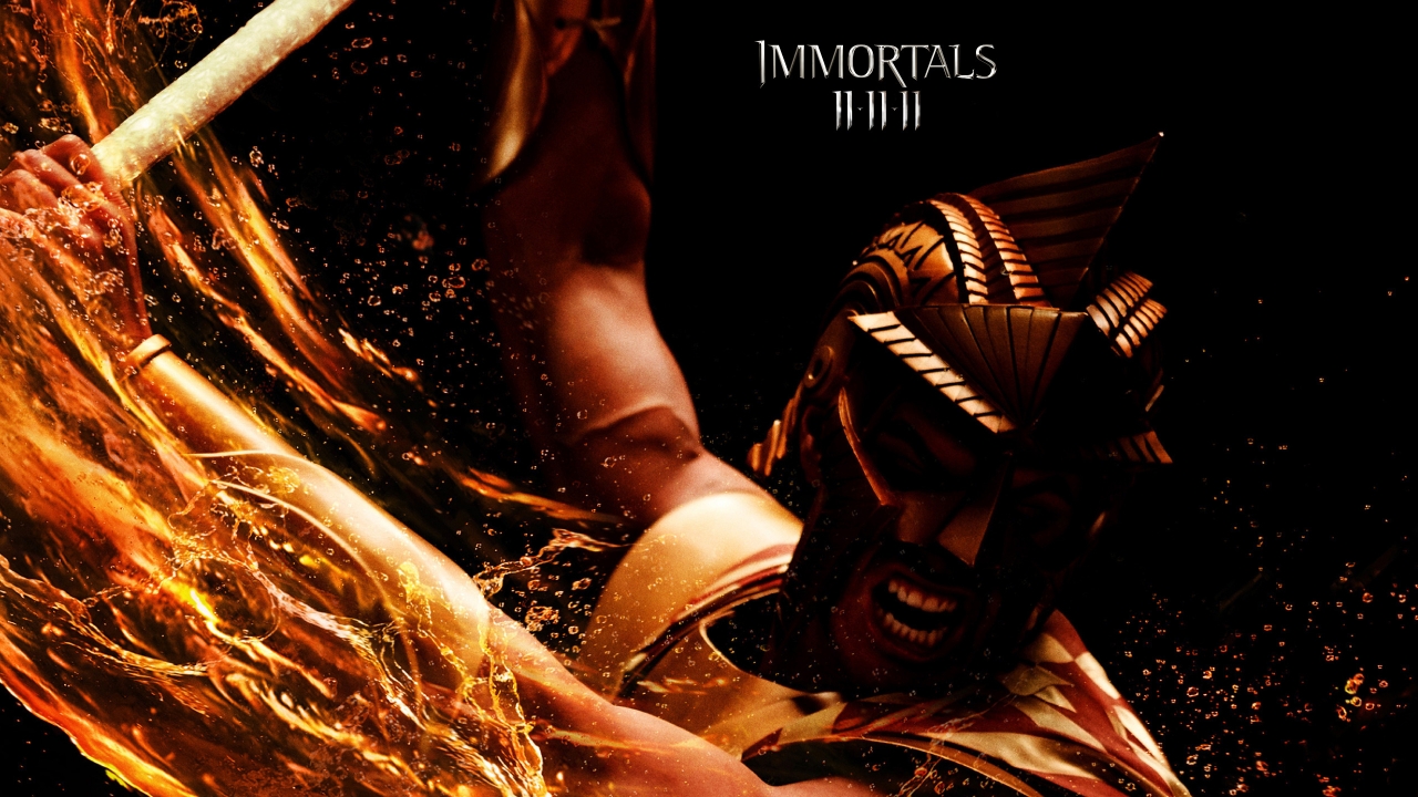 Immortals 2011 Movie for 1280 x 720 HDTV 720p resolution
