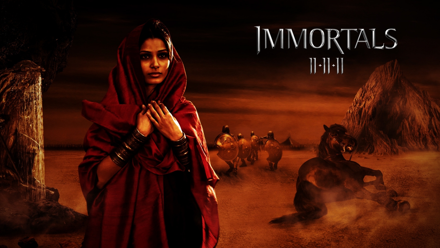 Immortals Movie Scene for 1536 x 864 HDTV resolution