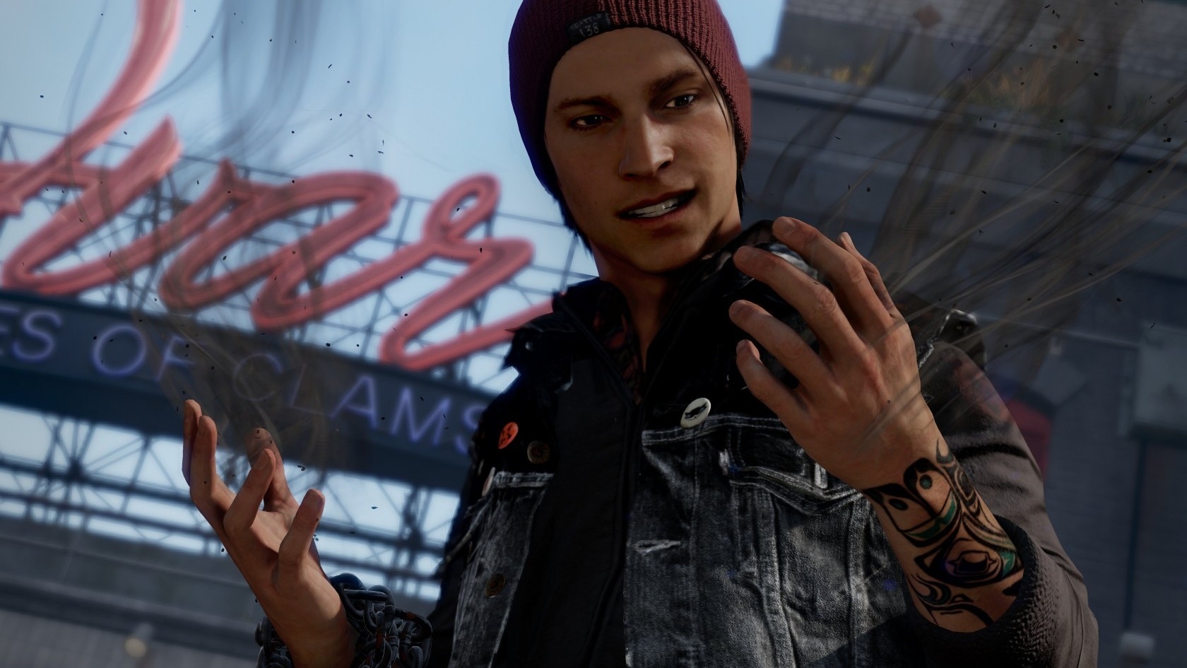inFamous Second Son Game for 1680 x 945 HDTV resolution