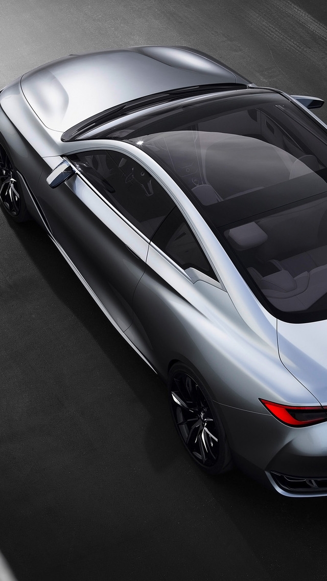 Infiniti Q60 Concept 2015 for 640 x 1136 iPhone 5 resolution