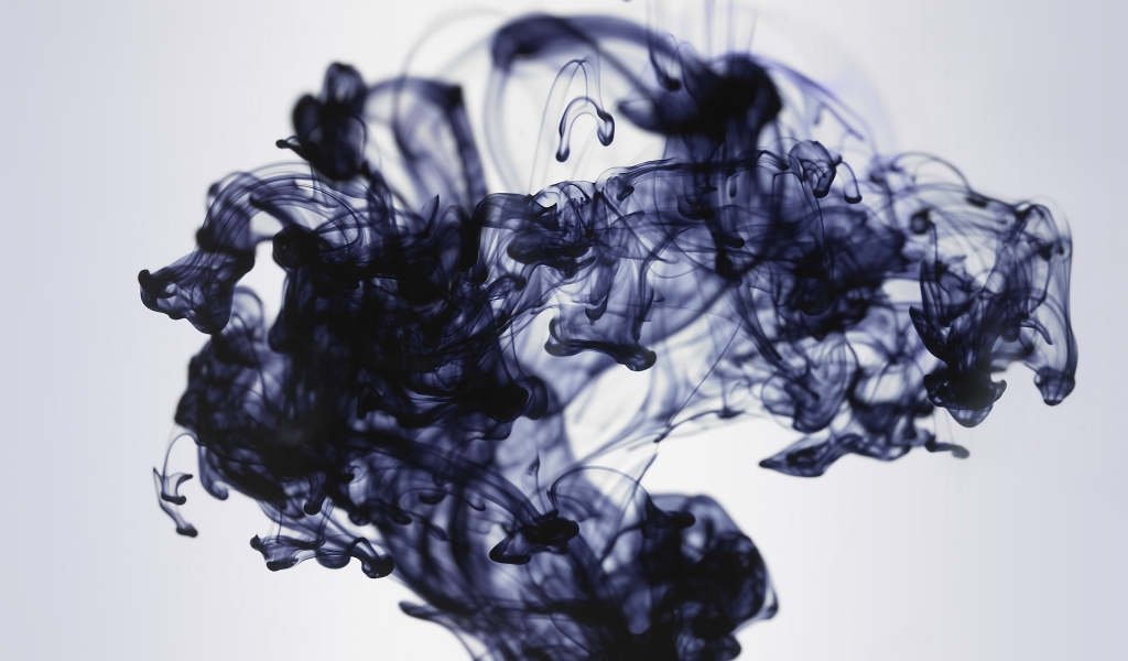 Ink Smoke for 1024 x 600 widescreen resolution
