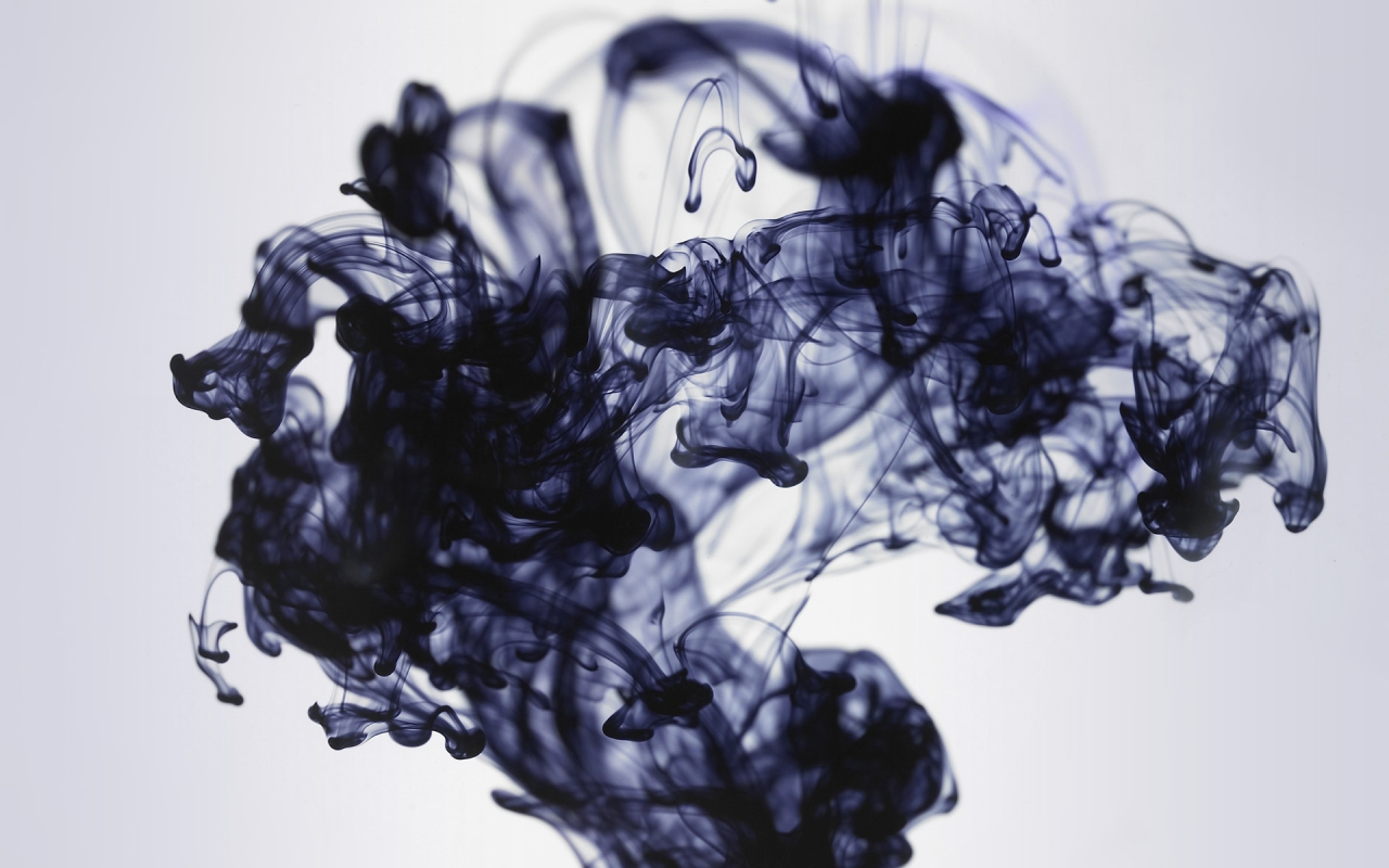 Ink Smoke for 1280 x 800 widescreen resolution