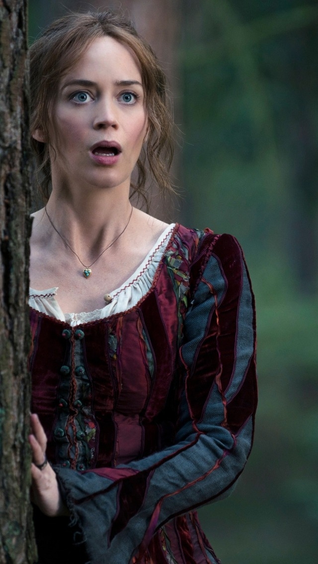 Into the Woods Emily Blunt for 640 x 1136 iPhone 5 resolution