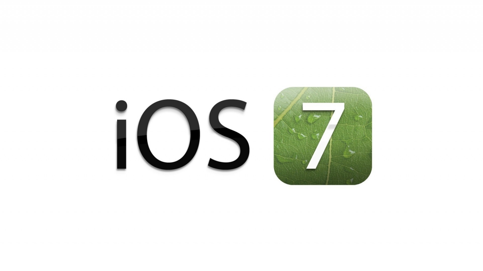 iOS 7 Apple for 1536 x 864 HDTV resolution